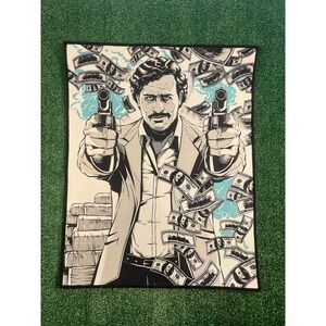 Pablo Escobar Narco Comic Non Slip‎ Back